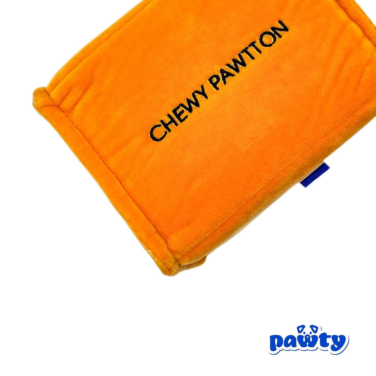 Pawty Chewy Pawtton Designer Plush Dog Toy