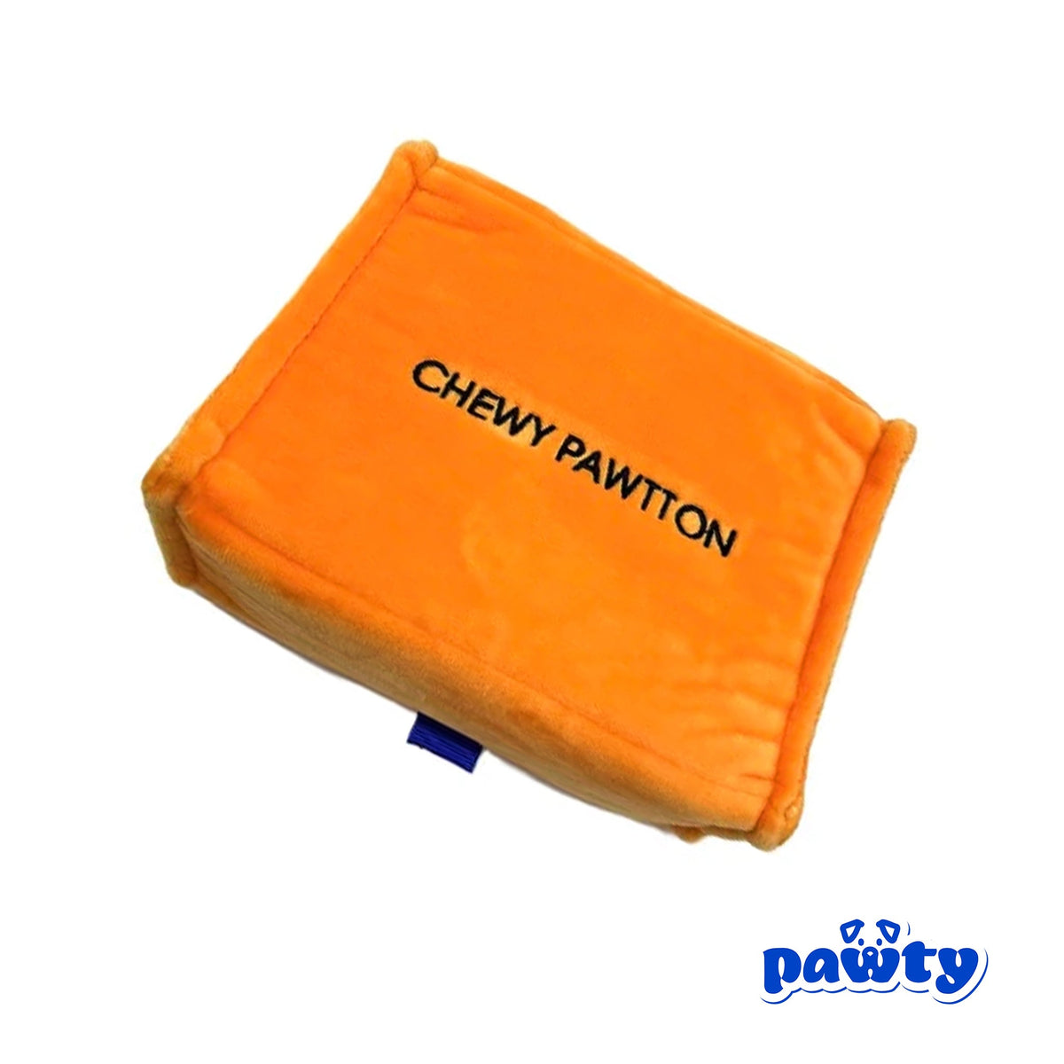 Pawty Chewy Pawtton Designer Plush Dog Toy