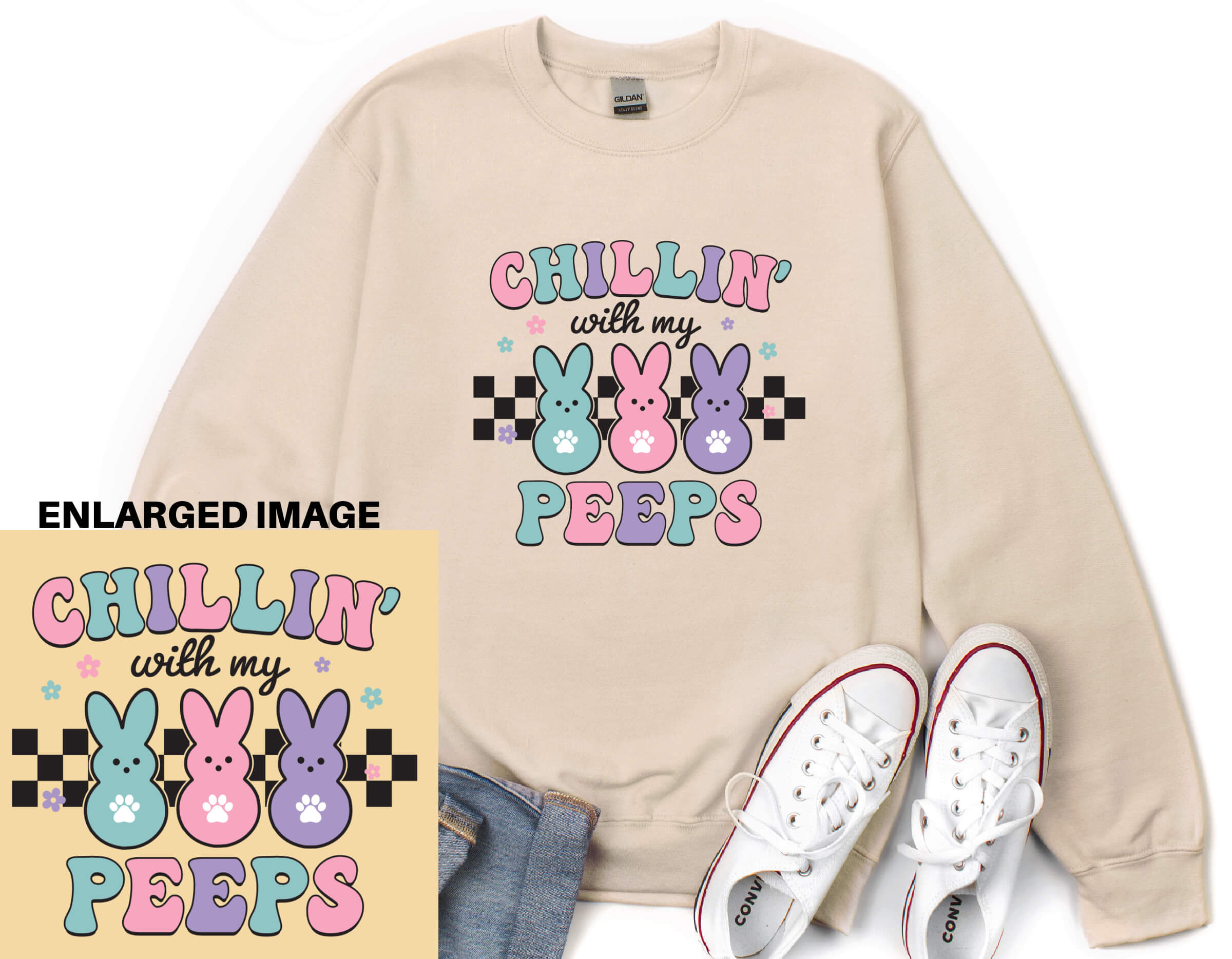 Chillin with My Peeps Sweatshirt