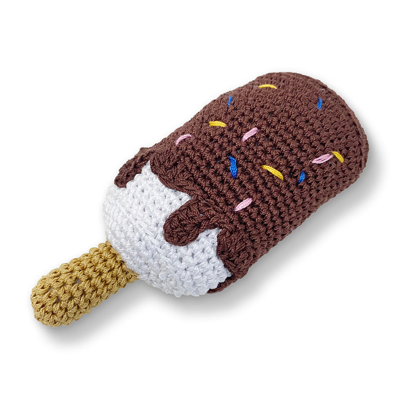 DOGO Chocolate Pop Crochet Dog Toy
