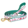 Up Country Christmas Toile Cast Brass Dog Leash