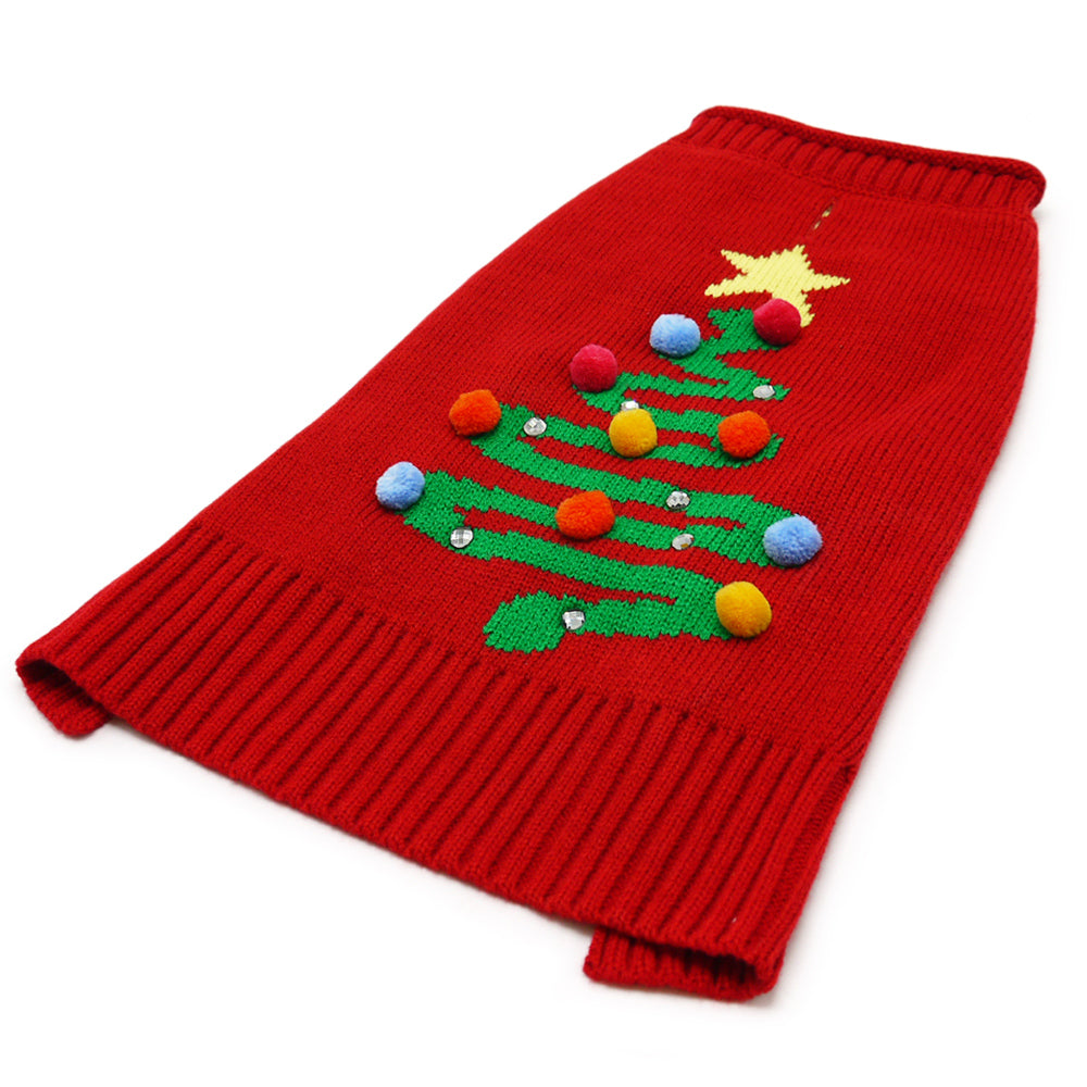 DOGO Christmas Tree Dog Sweater