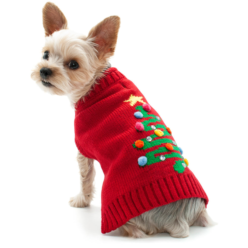 DOGO Christmas Tree Dog Sweater