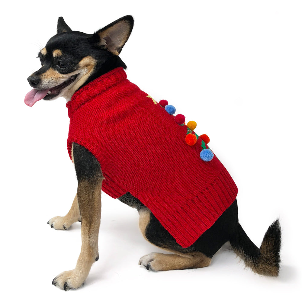 DOGO Christmas Tree Dog Sweater