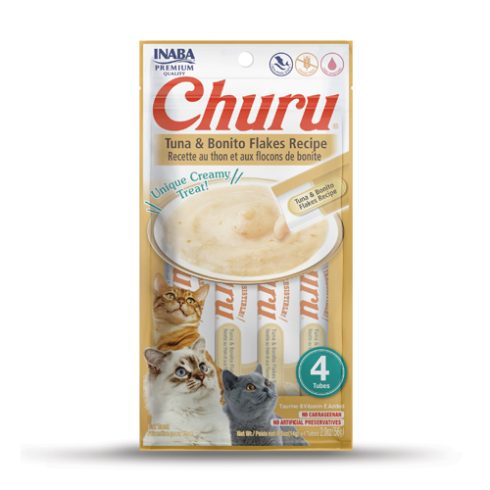 Inaba Churu Cat Tuna & Bonito Flakes Recipe (2oz)