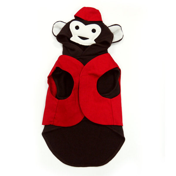 DOGO Circus Monkey Dog Hoodie