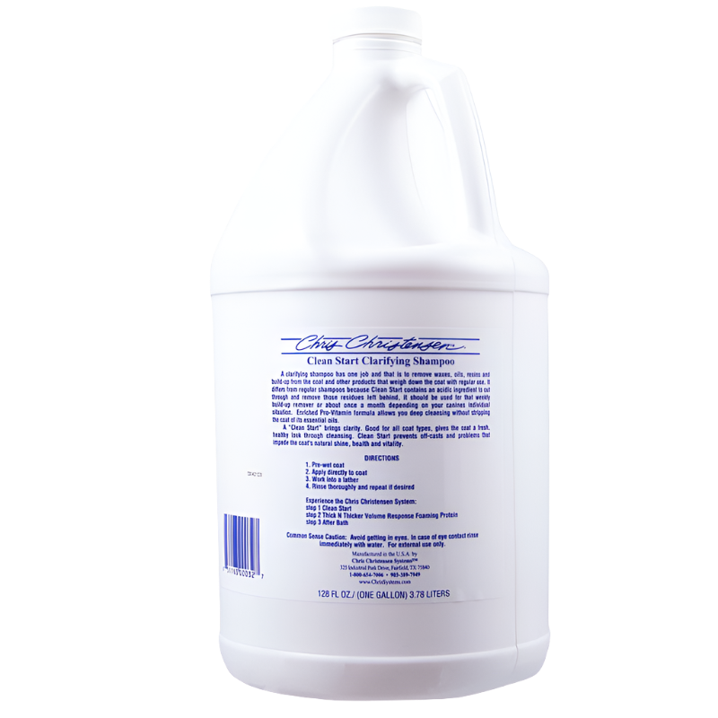 Clean Start Clarifying Shampoo Gallon by Chris Christensen