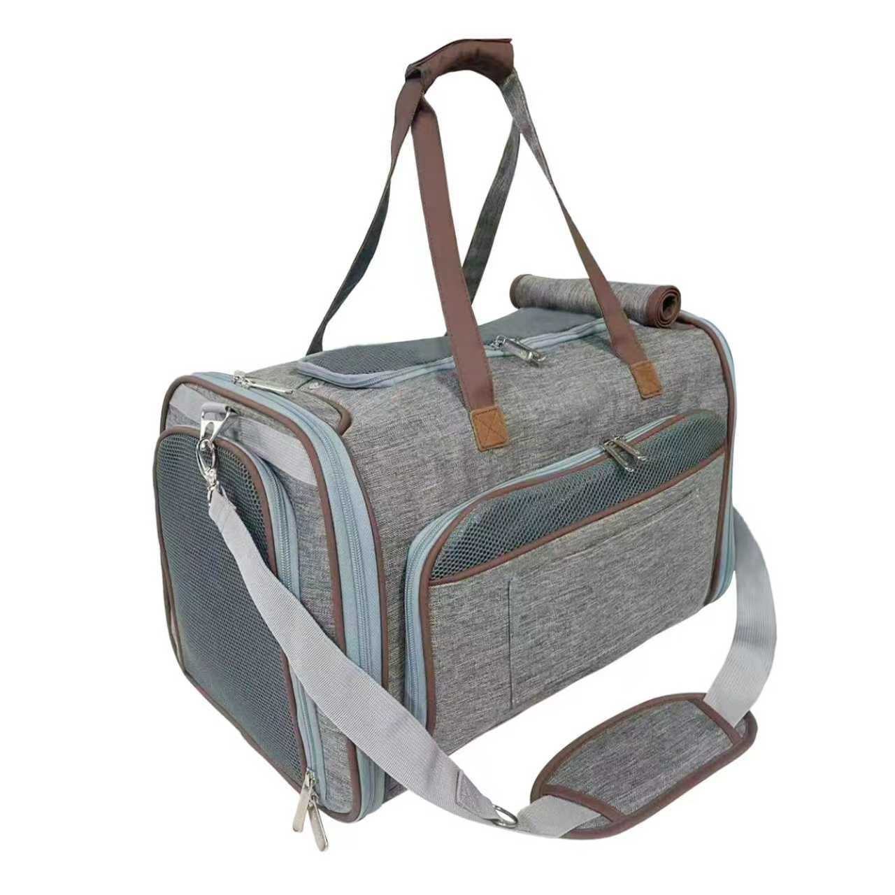 Mr. Peanuts Gold Series Big Apple XL Size Airline Compliant Expandable Pet Carrier