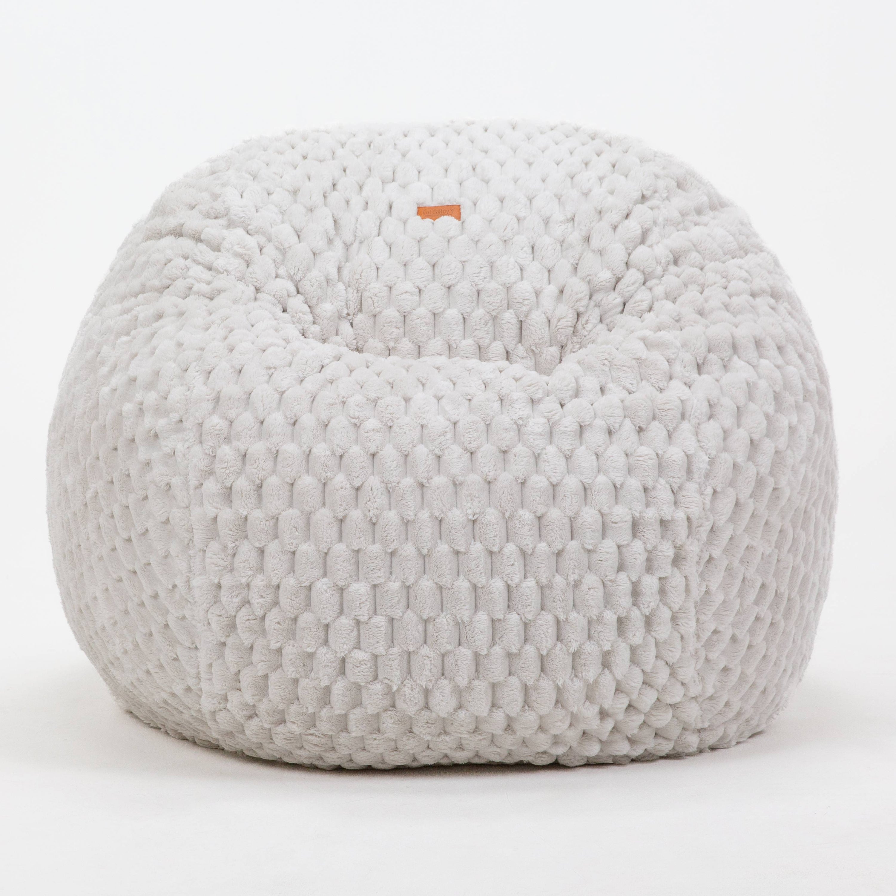 CordaRoy's Queen Cloud Fabric Convertible Bean Bag Chair