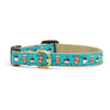 Up Country Coffee Nut Small Breed Dog Collar Made in USA