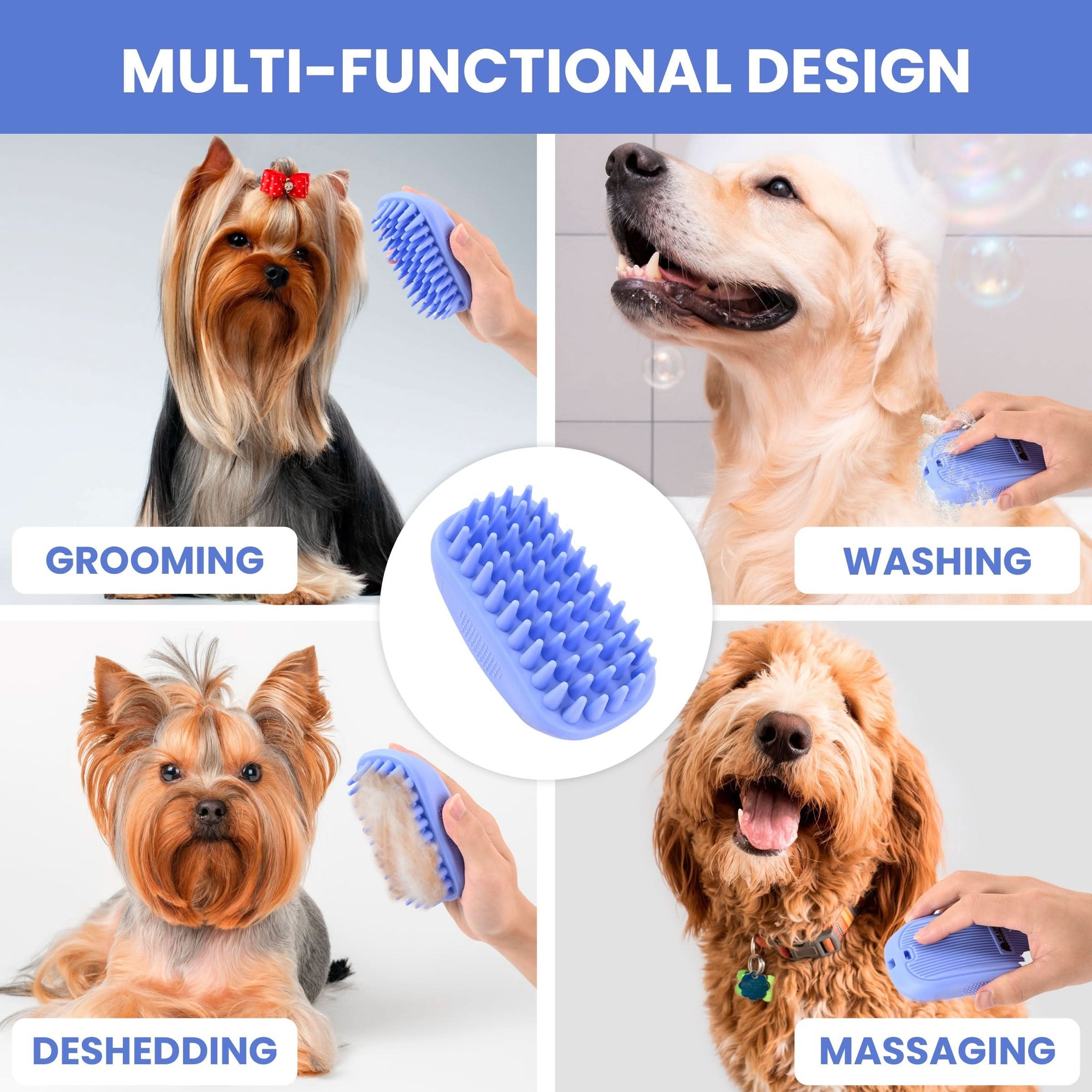 Dog Bath Brush