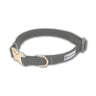 Fabric Dog Collar - Grey