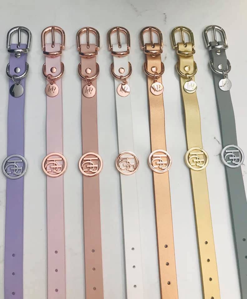 Leather Collar - Misty