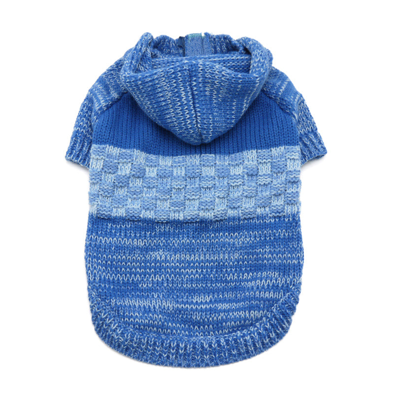 DOGO Colorblock Dog Sweater Coat