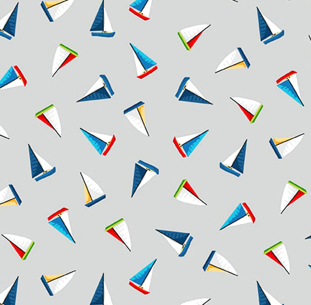 Colorful Sailboats Bandana