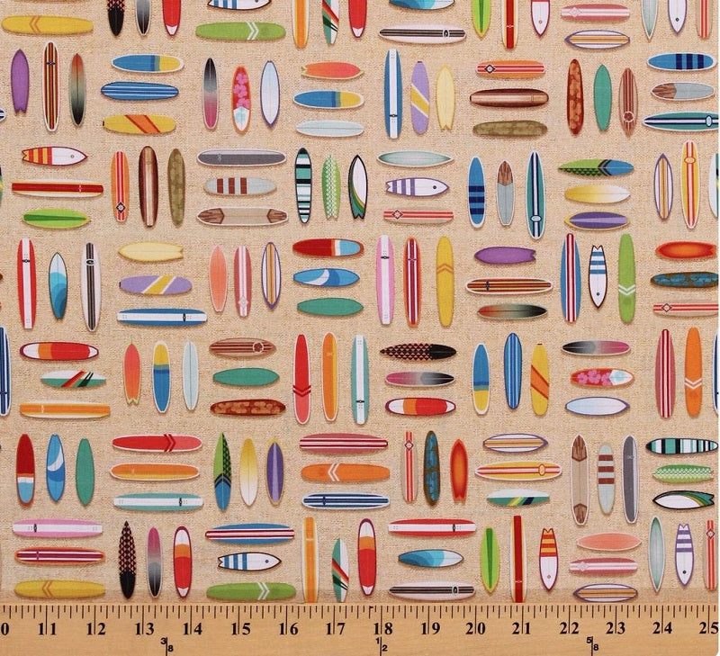 Colorful Surfboards