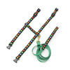 Up Country Colorful Hearts Adjustable Cat Harness Set