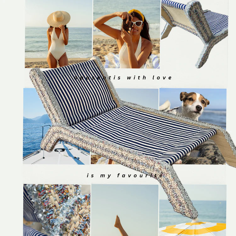 Como Coastal Pet Sun Lounger for Small Pets