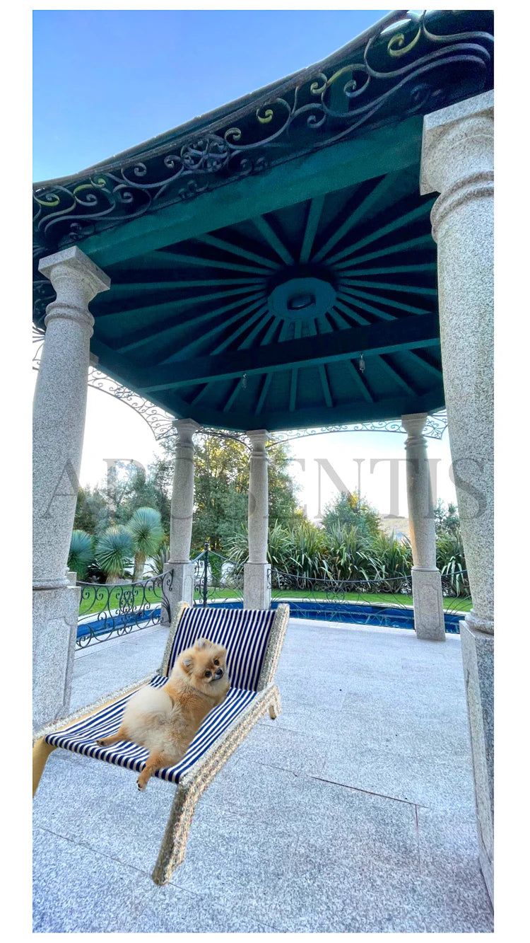 Como Coastal Pet Sun Lounger for Small Pets