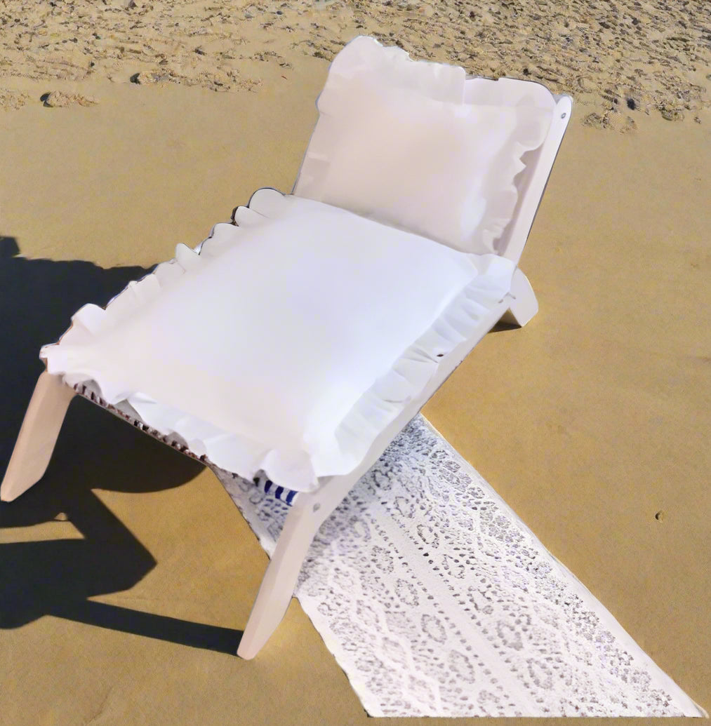 Como Coastal Pet Sun Lounger for Small Pets