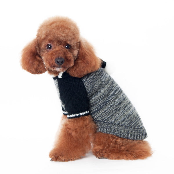 DOGO Contrast Hoodie Dog Sweater