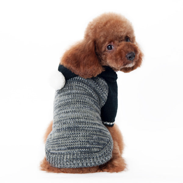 DOGO Contrast Hoodie Dog Sweater