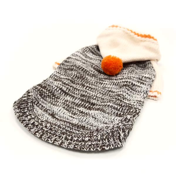 Contrast Hoodie Sweater