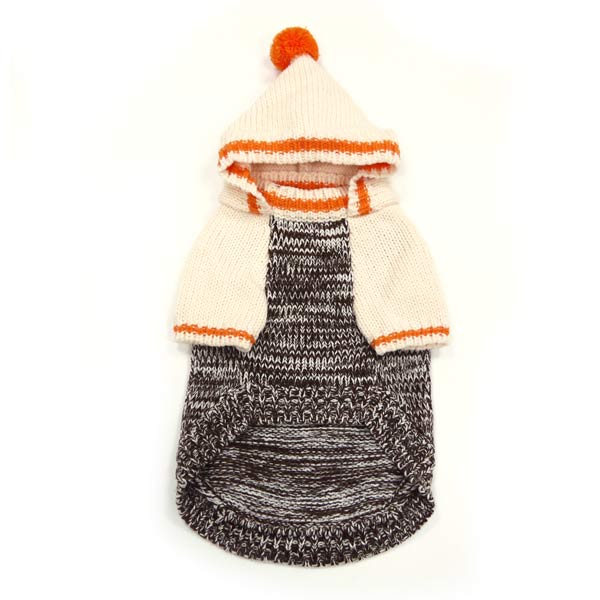 DOGO Contrast Hoodie Dog Sweater
