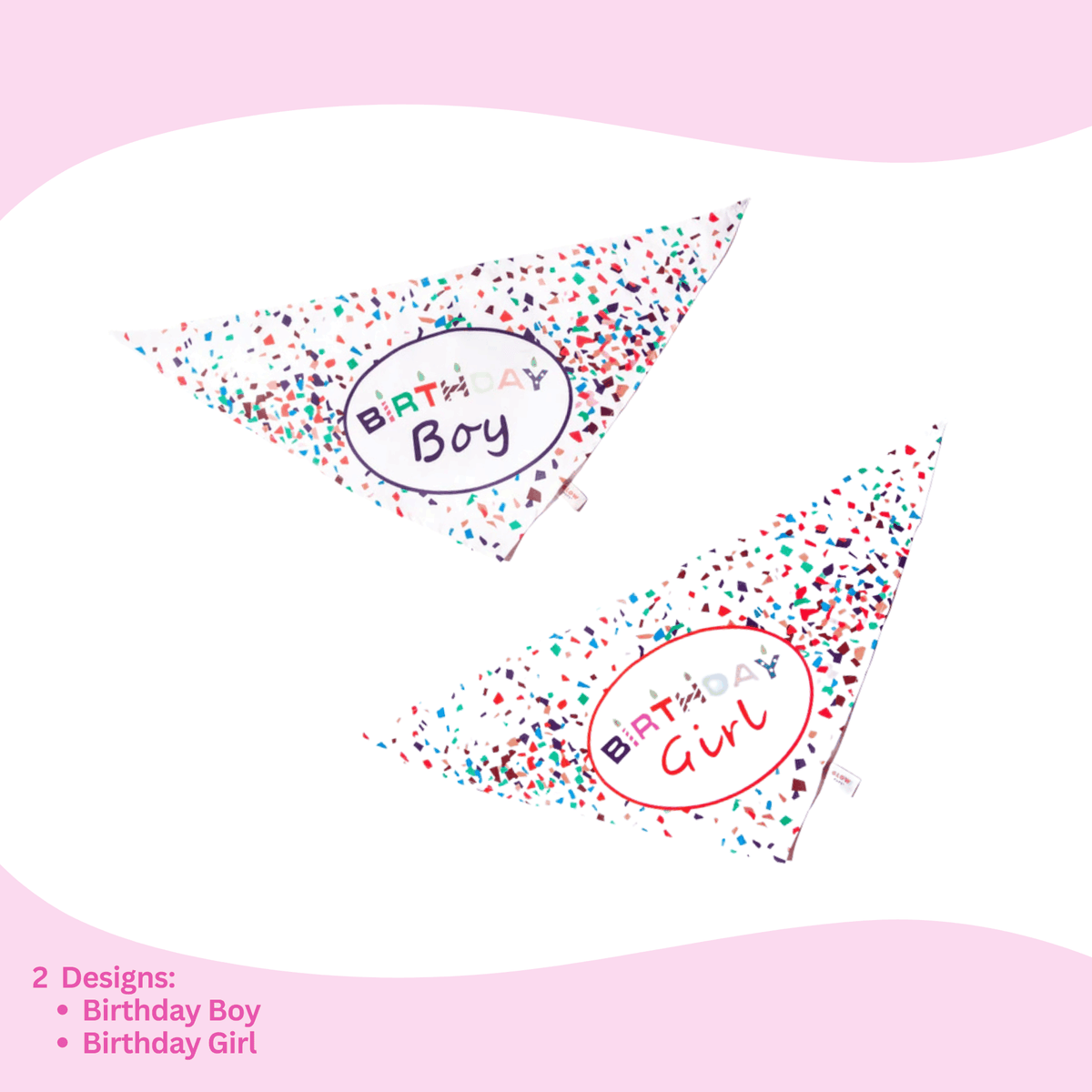 Glow Pups: Birthday Dog Bandanas