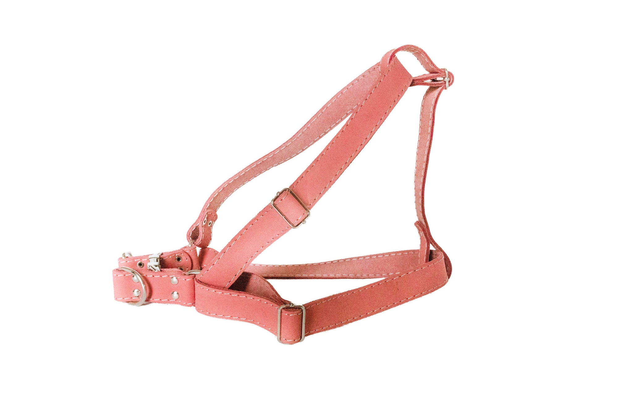 Euro-Dog Step-In Leather Dog Harness