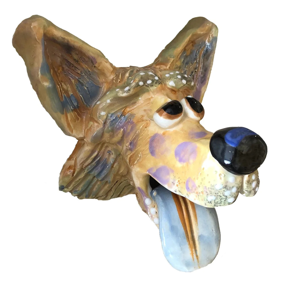 Corgi Dog Head | Wall Sculpture