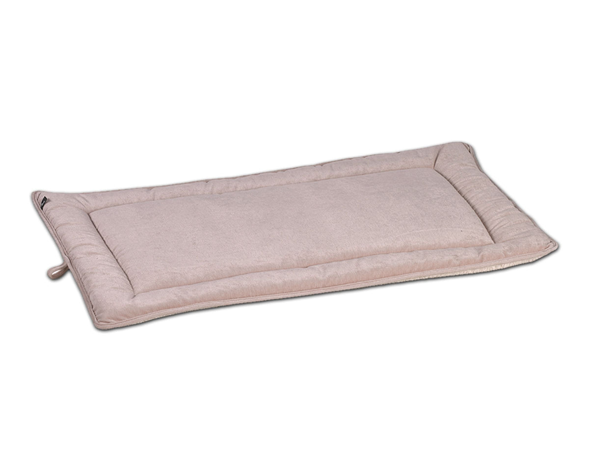 Bowsers Cosmopolitan Faux Fur Dog Mat - Reversible & Washable Travel Pad