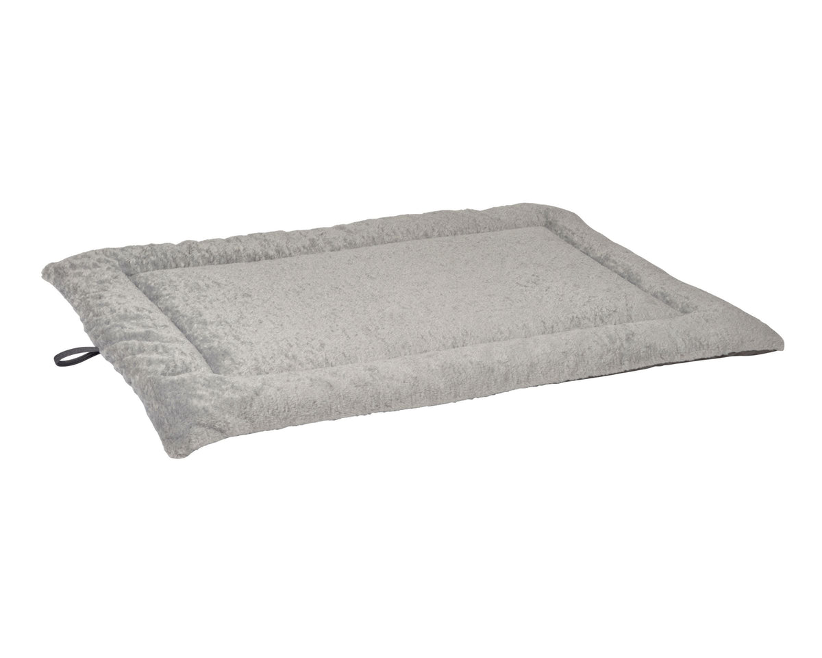 Bowsers Cosmopolitan Faux Fur Dog Mat - Reversible & Washable Travel Pad