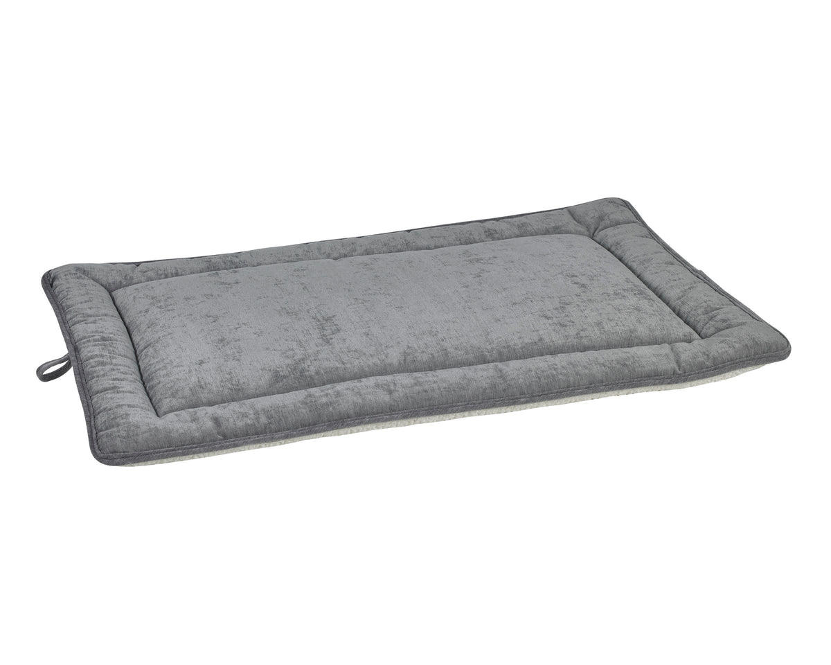 Bowsers Cosmopolitan Faux Fur Dog Mat - Reversible & Washable Travel Pad