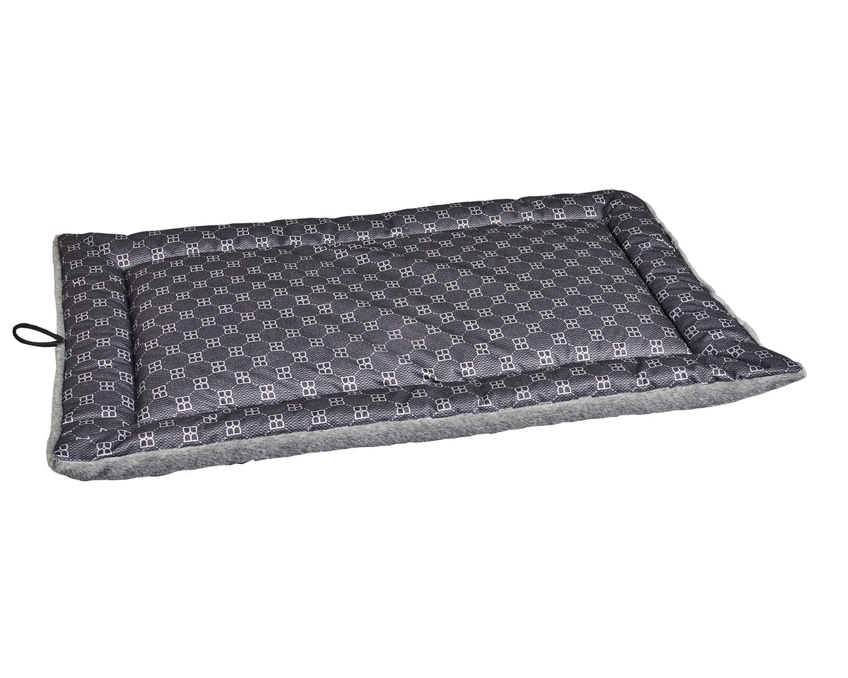 Bowsers Cosmopolitan Faux Fur Dog Mat - Reversible & Washable Travel Pad