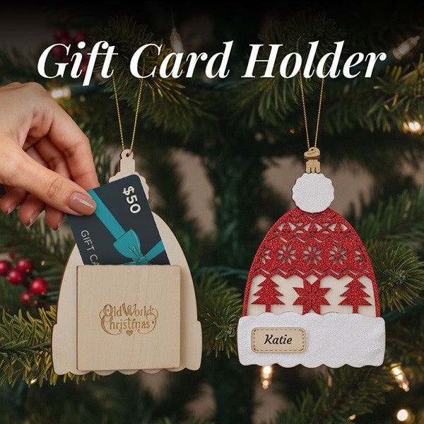 Old World Christmas: Cozy Cap Surprise Christmas Ornament
