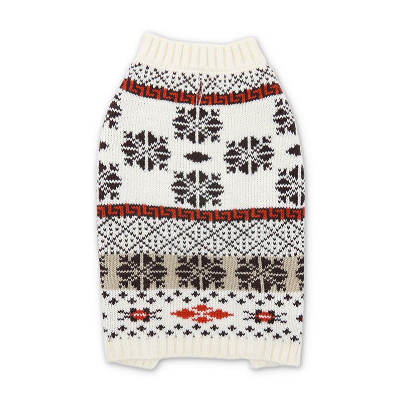 DOGO Cozy Fair Isle Dog Sweater