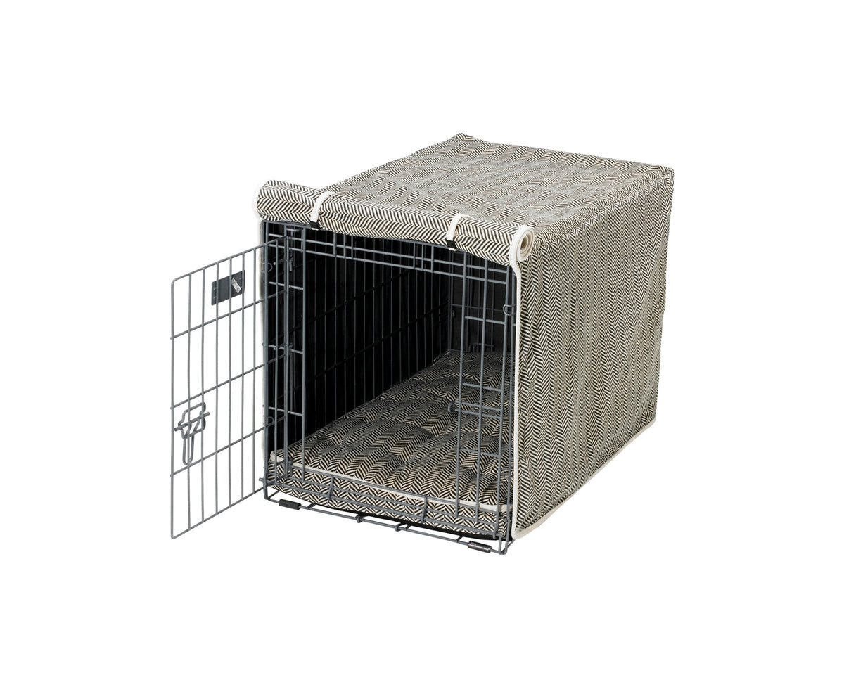 Bowsers Dog Crate Cover - Den-Like Privacy and Crate Comfort