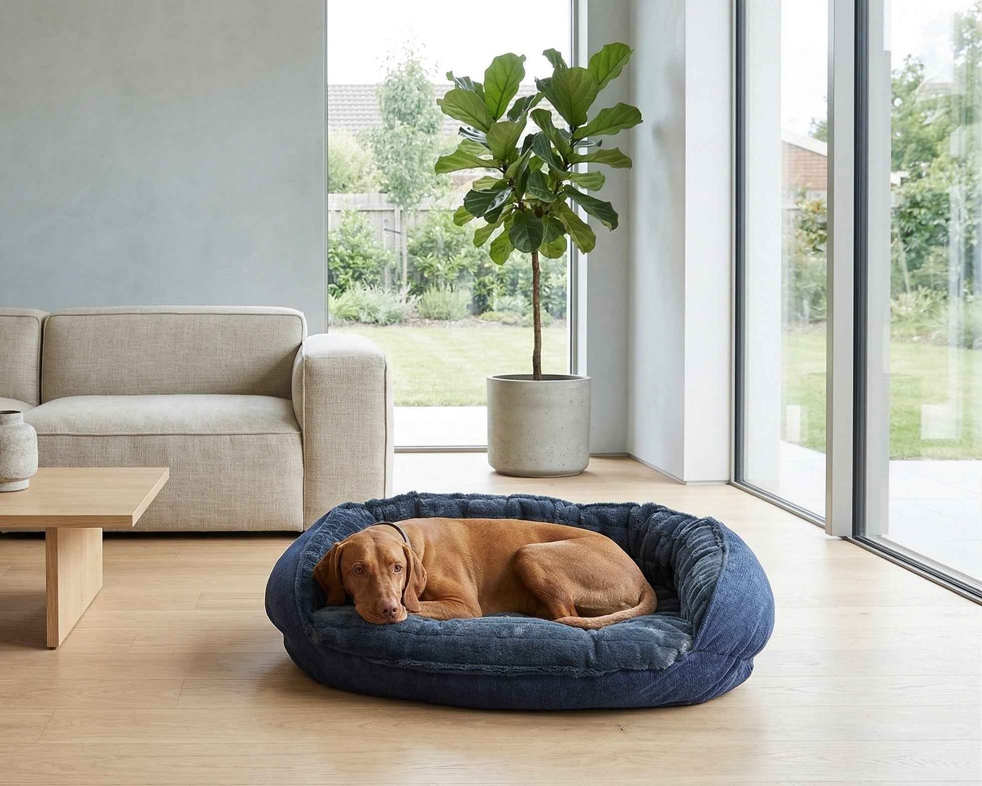 Bowsers Crescent Reversible Orthopedic Dog Bed - Supportive Joint-Relief Comfort