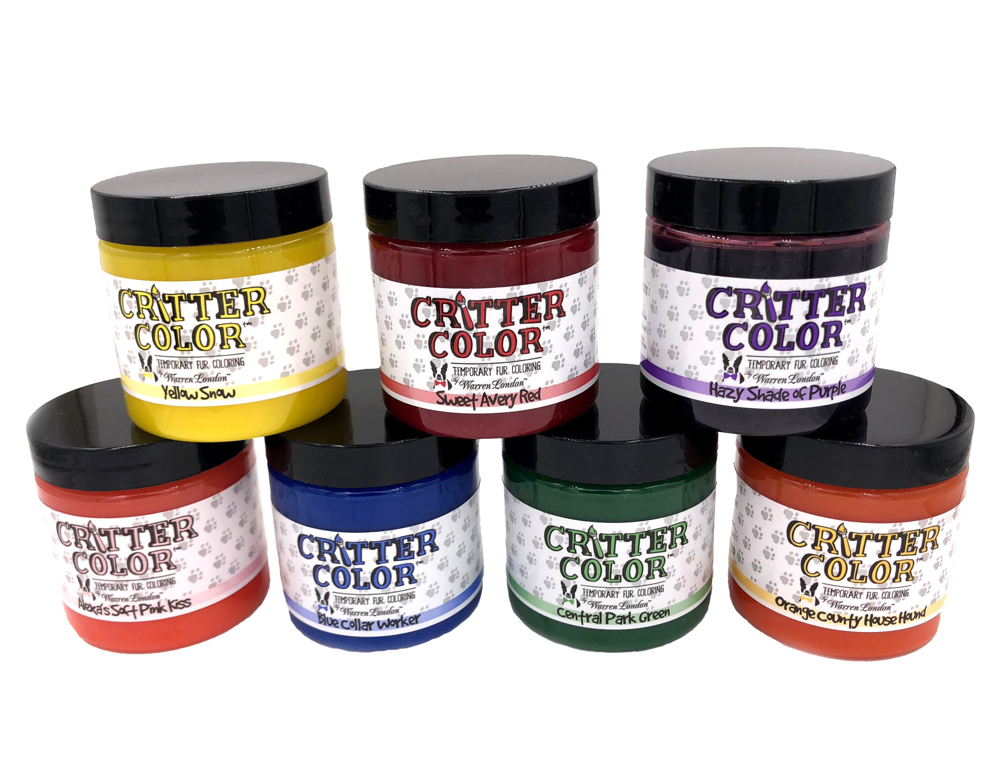 Critter Color - Temporary Pet Fur Coloring/Dog Dye
