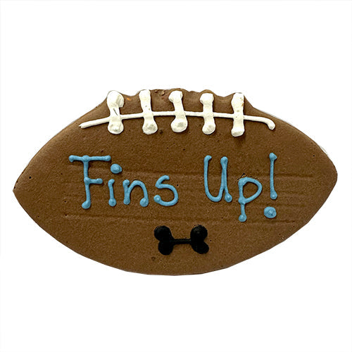 Bubba Rose Personalized Football Dog Cookie