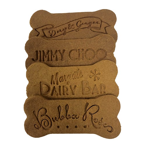 Custom Logo Bones WITH YOUR LOGO/DOGS NAME!