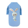 Cutie Dog Tee Collection-Baby Blue Bunny