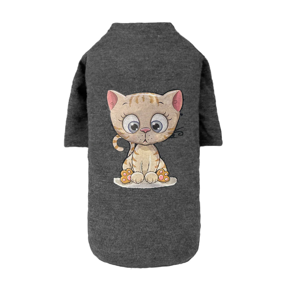 Hello Doggie Cutie Baby Pink Owl Dog Shirt