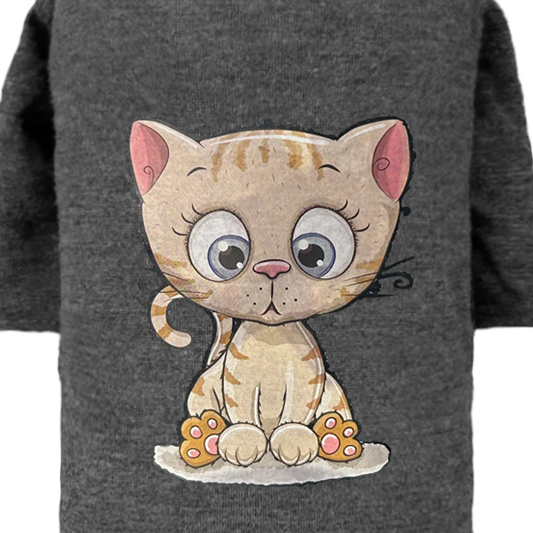 Hello Doggie Cutie Baby Pink Owl Dog Shirt