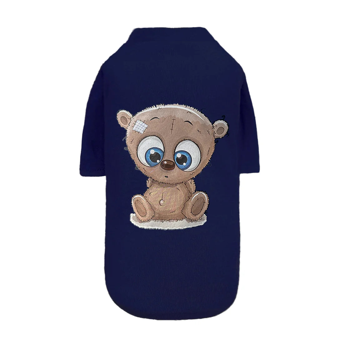 Hello Doggie Cutie Baby Pink Owl Dog Shirt