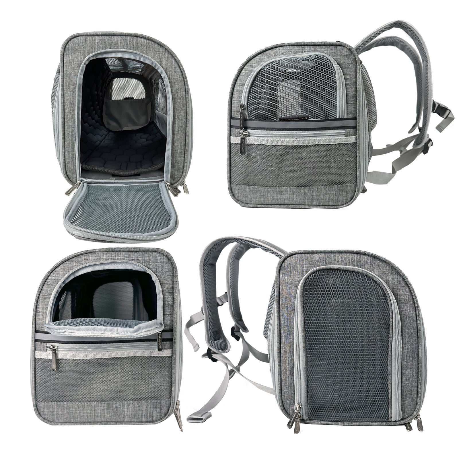 Mr. Peanuts Monterey Series Airline Compliant Horizontal Backpack Pet Carrier | HT Animal Supply
