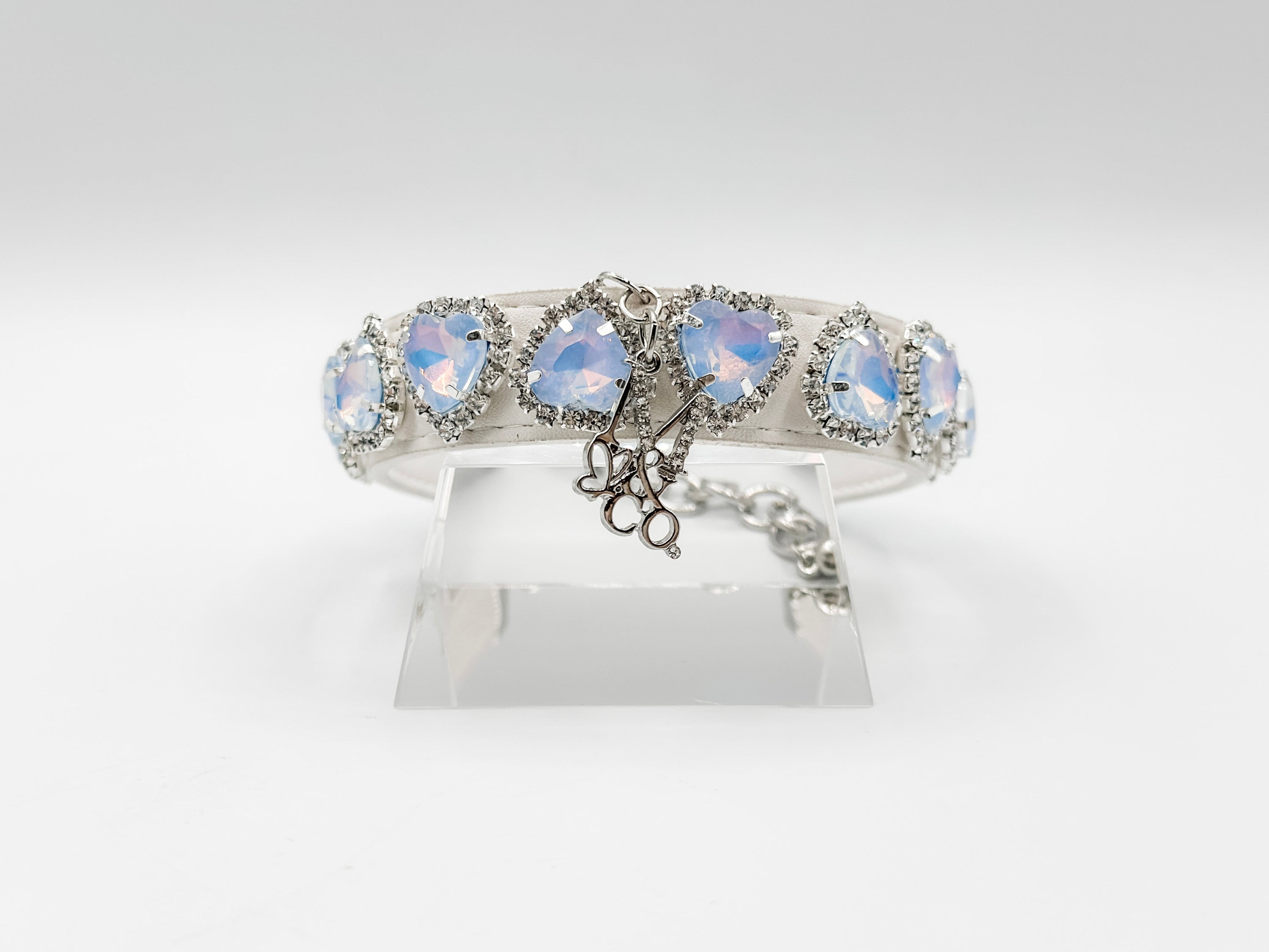 Couture Gem Necklace: Little Blue