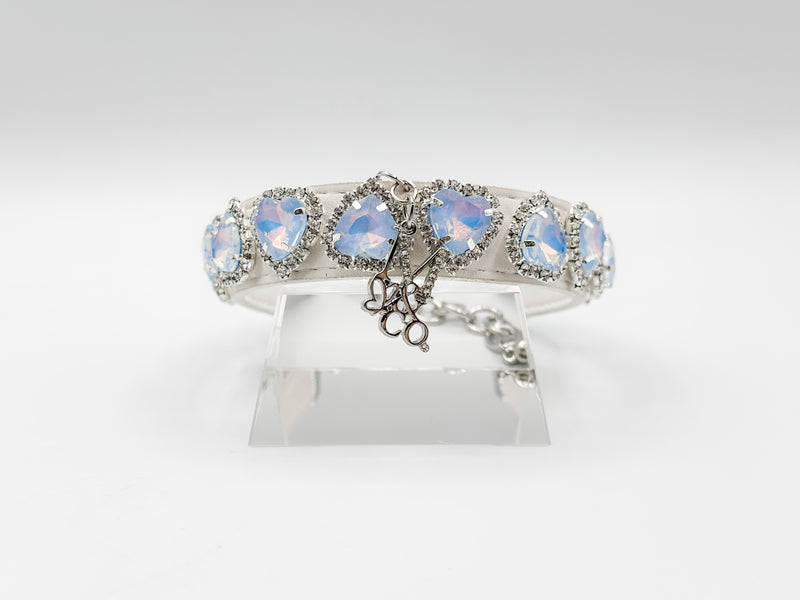 Couture Gem Necklace: Little Blue