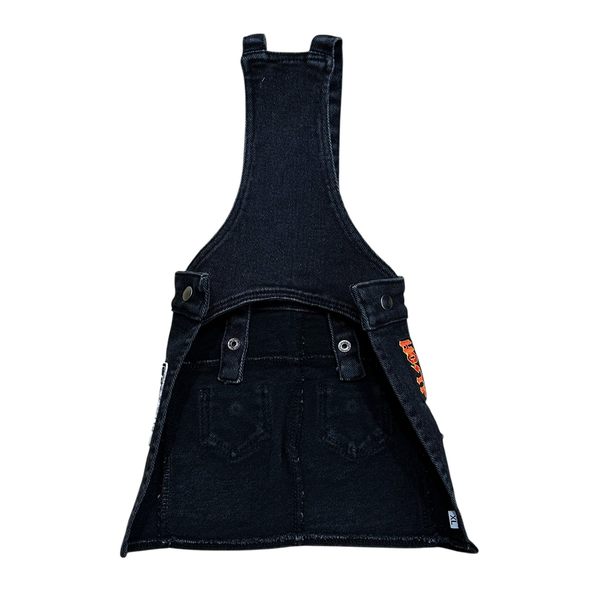Ruff & Roll Overall Dress